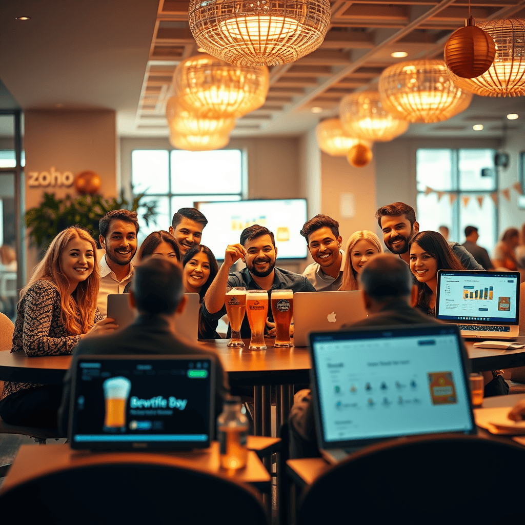 Team Cheers to Happy National Rotate Your Beer Day with Tech!